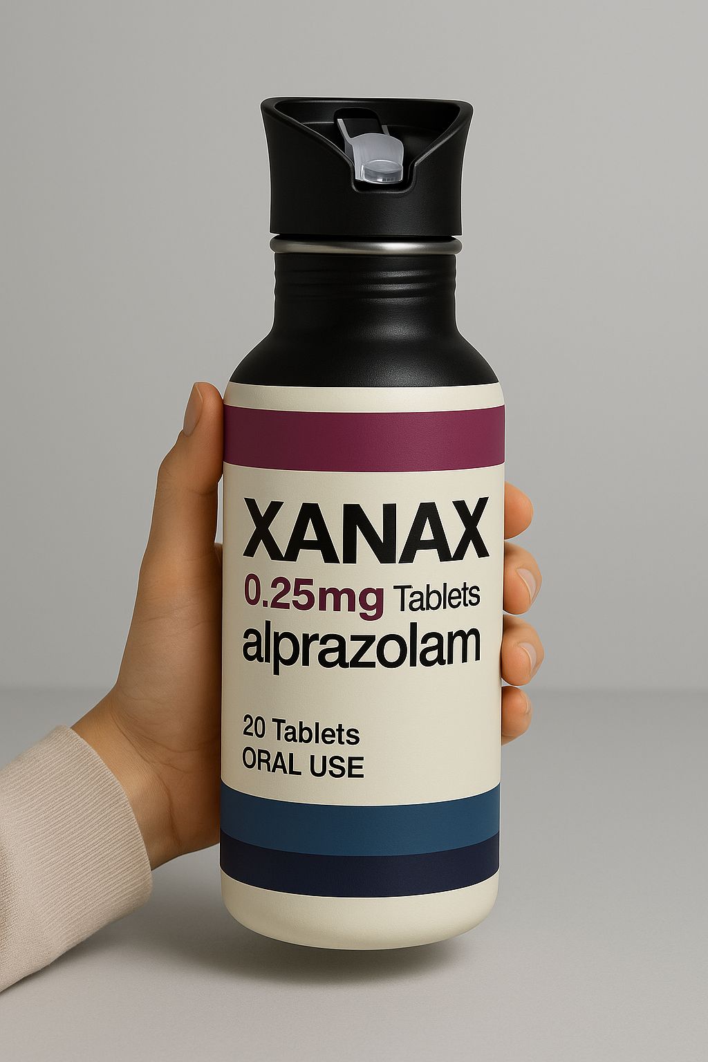 Xanax Tasarım Çelik Matara