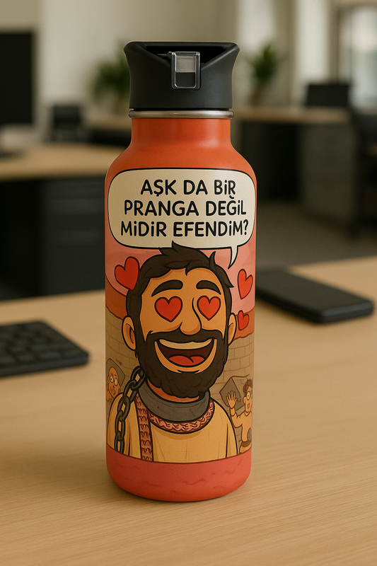 Pranga Tasarım Çelik Matara