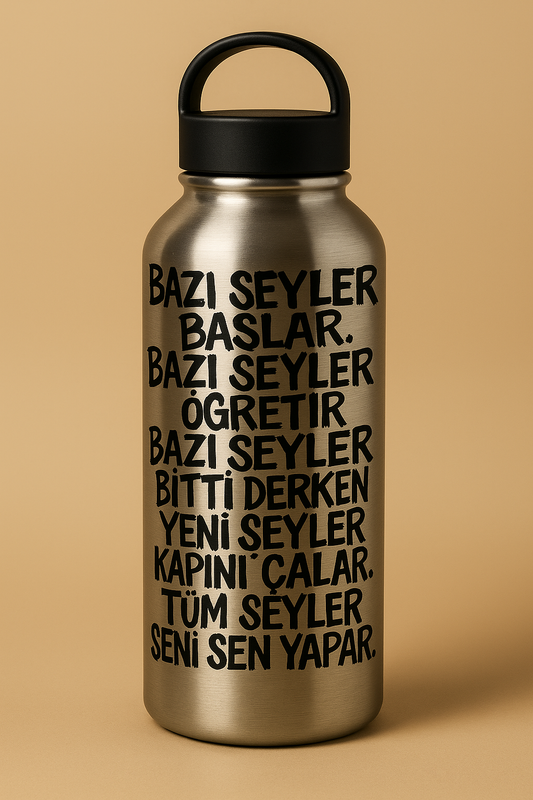 Şeyler Tasarım Çelik Matara