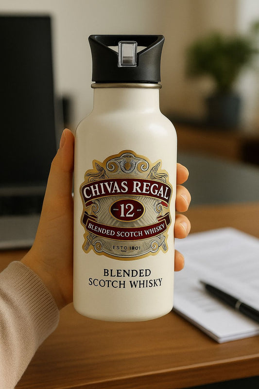 Chivas Beyaz Tasarım Çelik Matara
