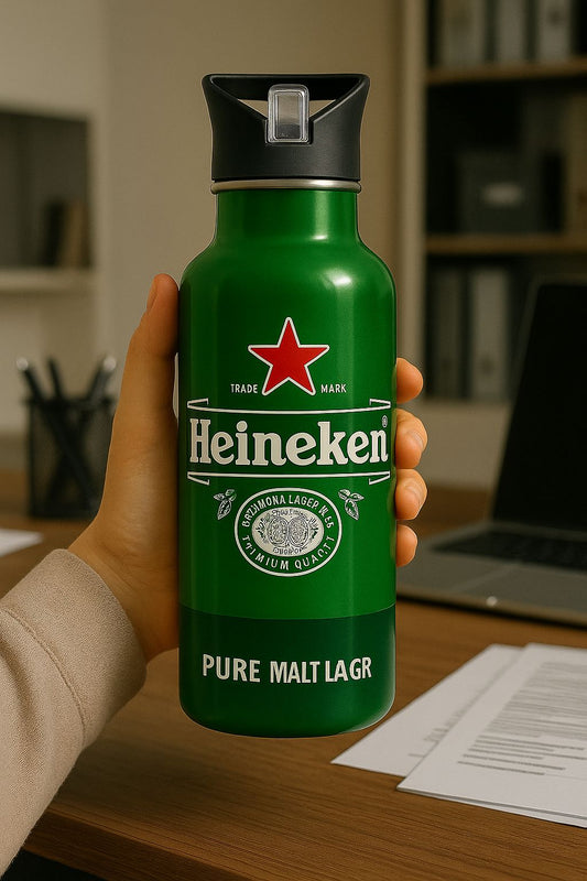Heineken Tasarım Çelik Matara